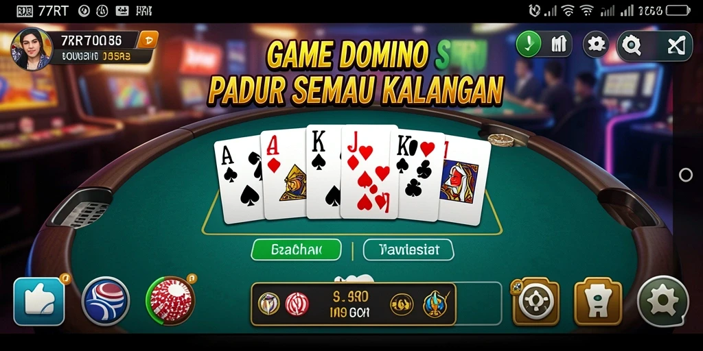 Tampilan gameplay 77RT yang menarik dan interaktif.