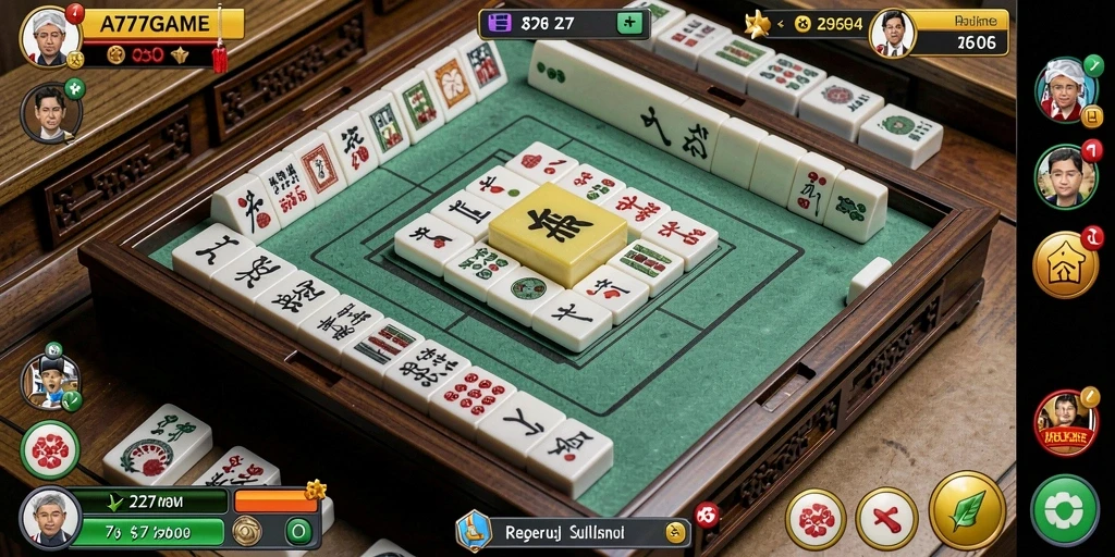 Tampilan gameplay A777GAME yang menarik dan penuh warna.
