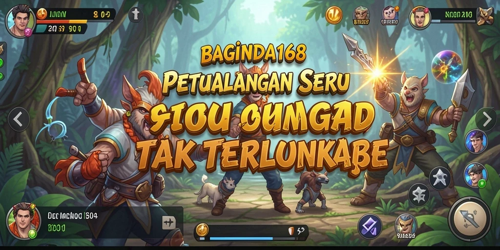 Screenshot gameplay menunjukkan aksi seru dalam petualangan BAGINDA168.