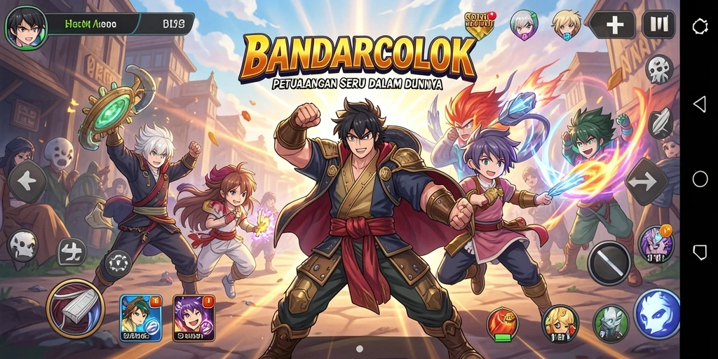Gameplay mendalam dan karakter anime yang menawan di BANDARCOLOK.