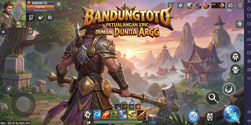 Gameplay seru dalam <strong>BANDUNGTOTO</strong> dengan pertempuran yang dinamis.