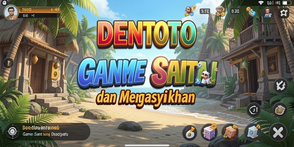 Tampilan menarik dari gameplay DENTOTO yang mengasyikkan.