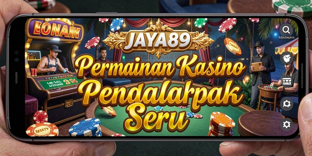 Tampilan gameplay seru di aplikasi Kasino JAYA89.