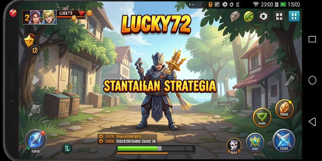 Screenshot gameplay LUCKY72 dengan strategi mendalam.