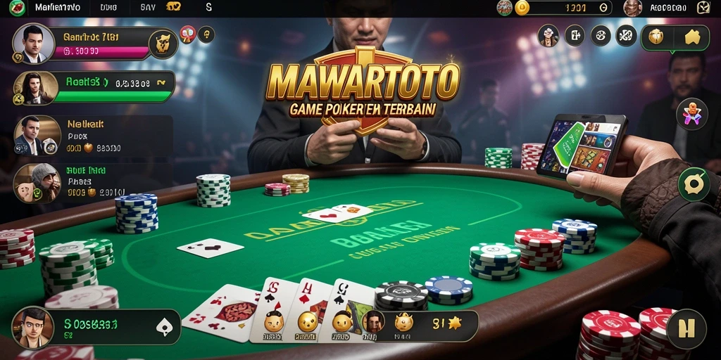 Tampilan bermain poker yang menarik dan mendebarkan di MAWARTOTO.