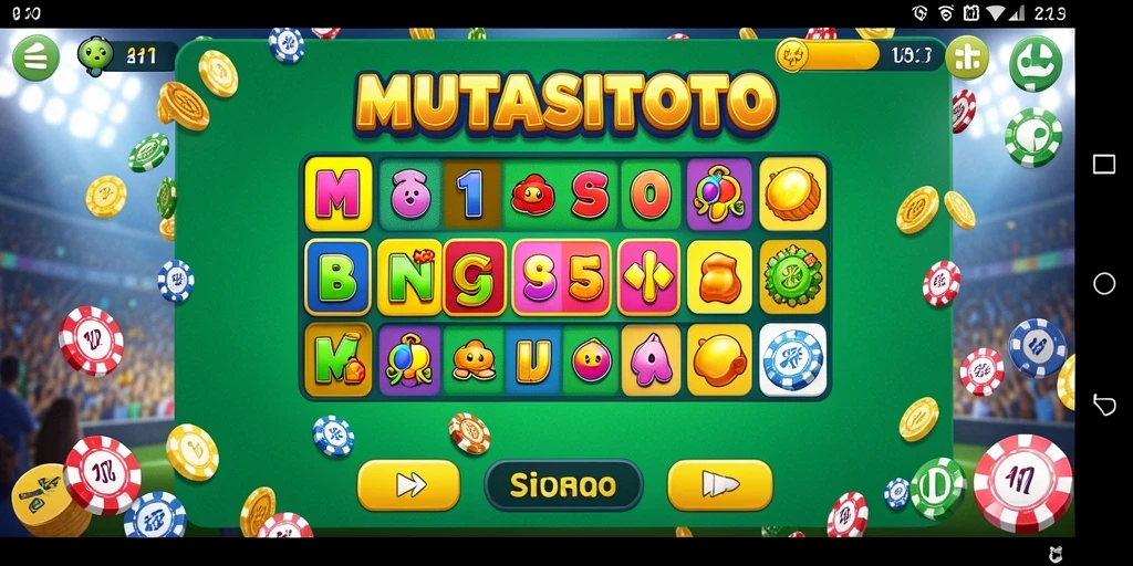 Screenshot gameplay MUTASITOTO yang penuh aksi Bingo.
