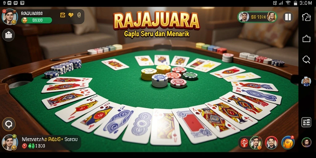 Tampilan seru dari gameplay RAJAJUARA yang mendebarkan.