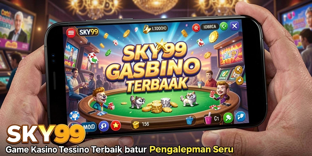 Tampilan menarik dari gameplay Kasino yang mendebarkan.