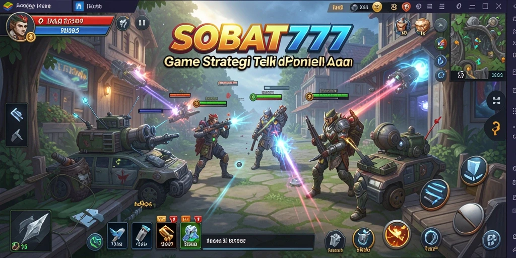 Screenshot gameplay SOBAT777 menampilkan aksi strategis yang mendebarkan.