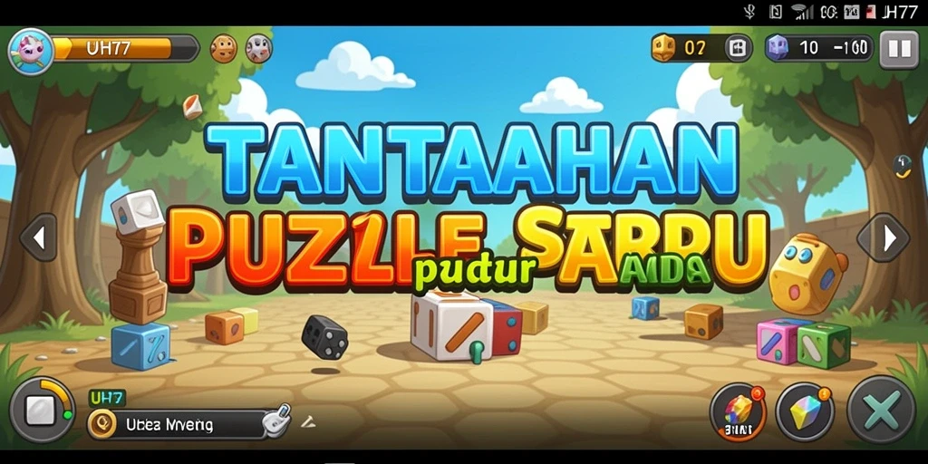 Tampilan gameplay UH77 yang menantang dan menarik.